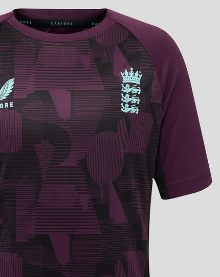ECB Junior 25/26 Training Short Sleeve Tee
