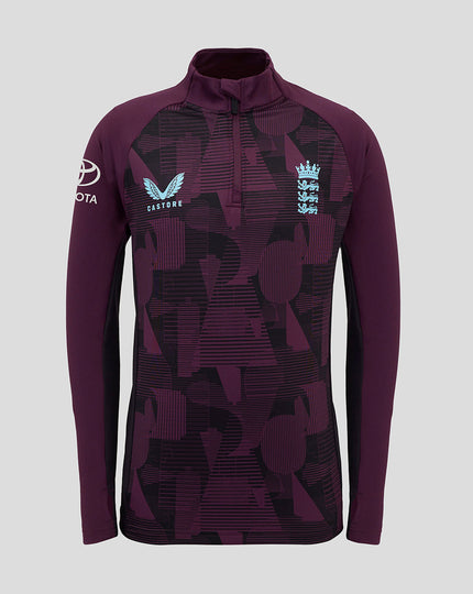 ECB Junior 25/26 1/4 Zip Training Top