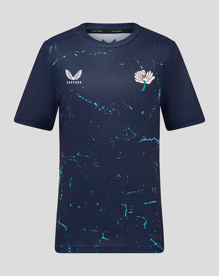 Juniors Yorkshire Graphic Short Sleeve Training Jersey