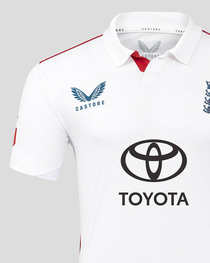 ECB Men's 25/26 Test Short Sleeve Shirt
