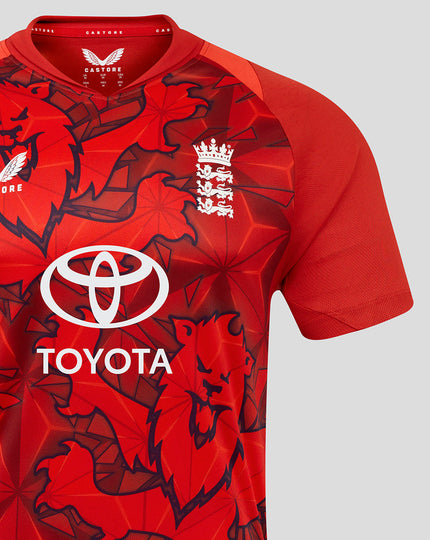 ECB Junior T20 Replica Short Sleeve Shirt