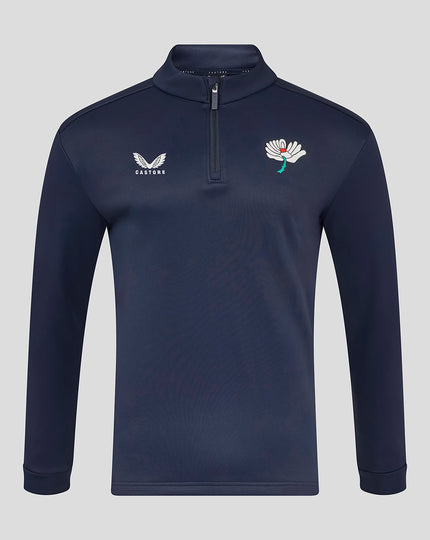 Mens Yorkshire Fleece Brushback 1/4 Zip