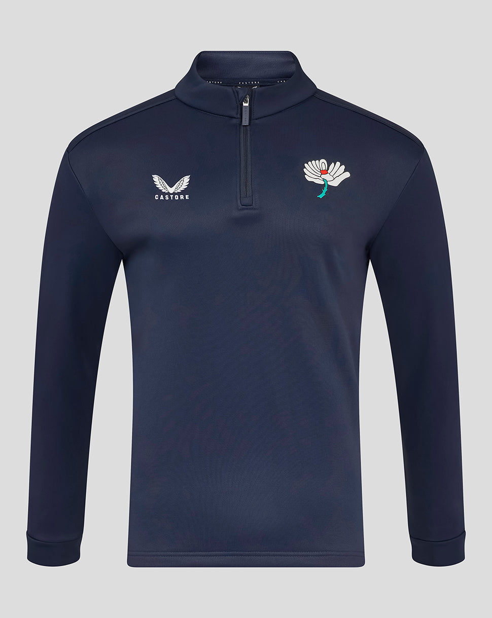 Mens Yorkshire Fleece Brushback 1/4 Zip