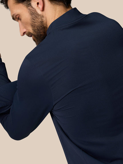 Zone Training 1/4 Zip Top - Midnight Navy