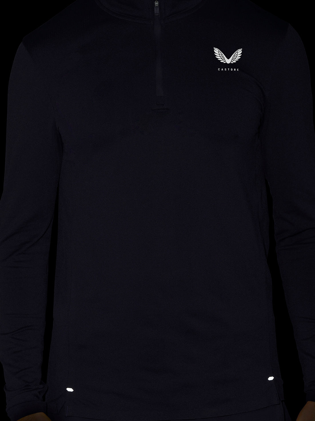 Zone Training 1/4 Zip Top - Midnight Navy