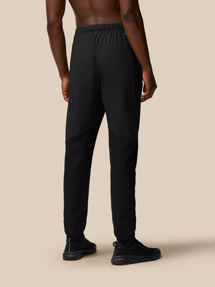 Flex Winterised Woven Joggers - Black