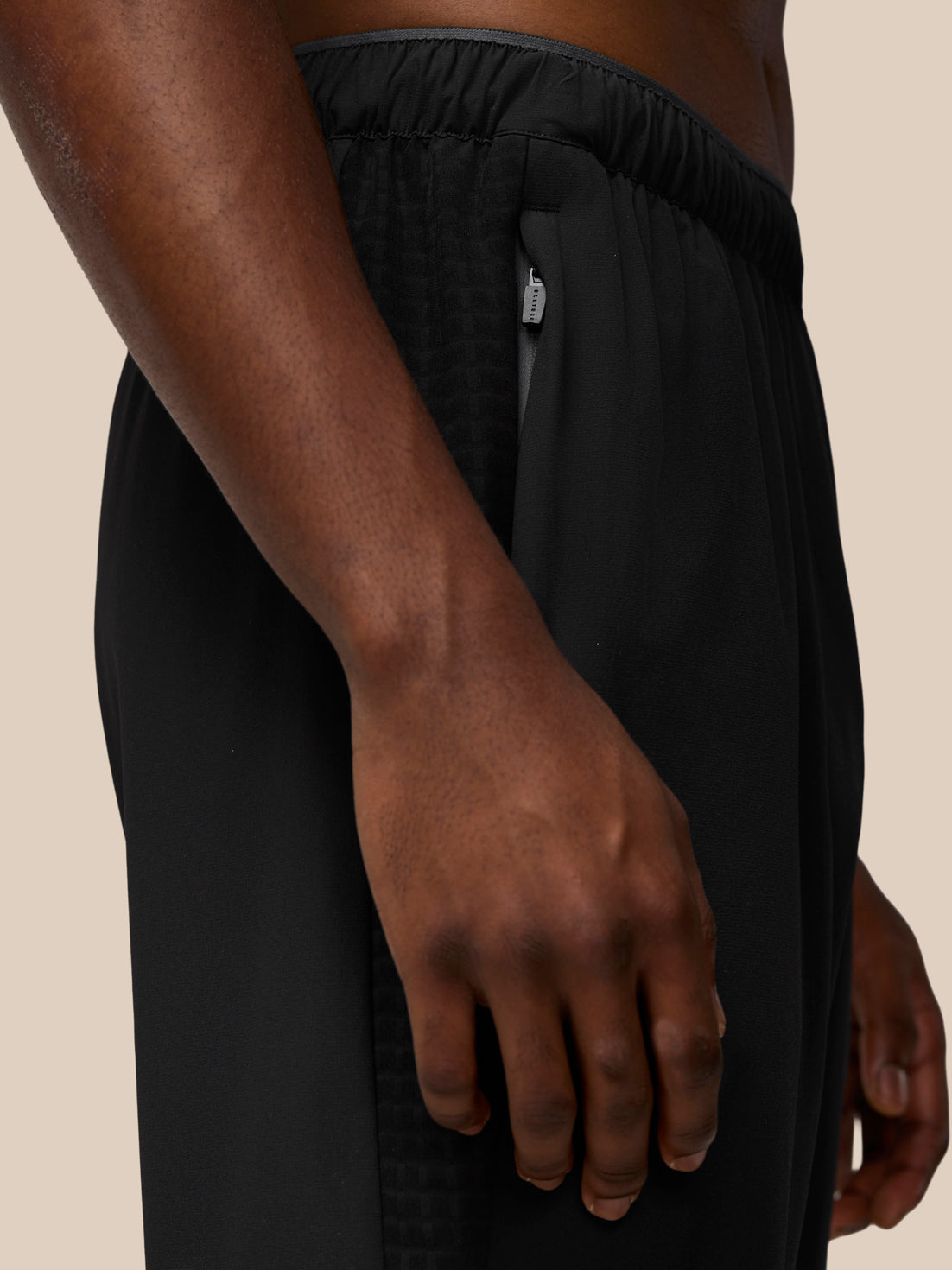 Flex Winterised Woven Joggers - Black