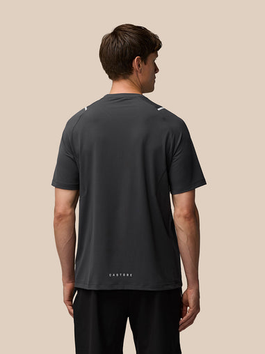 Apex Training T-Shirt - Gunmetal/Silver Reflective