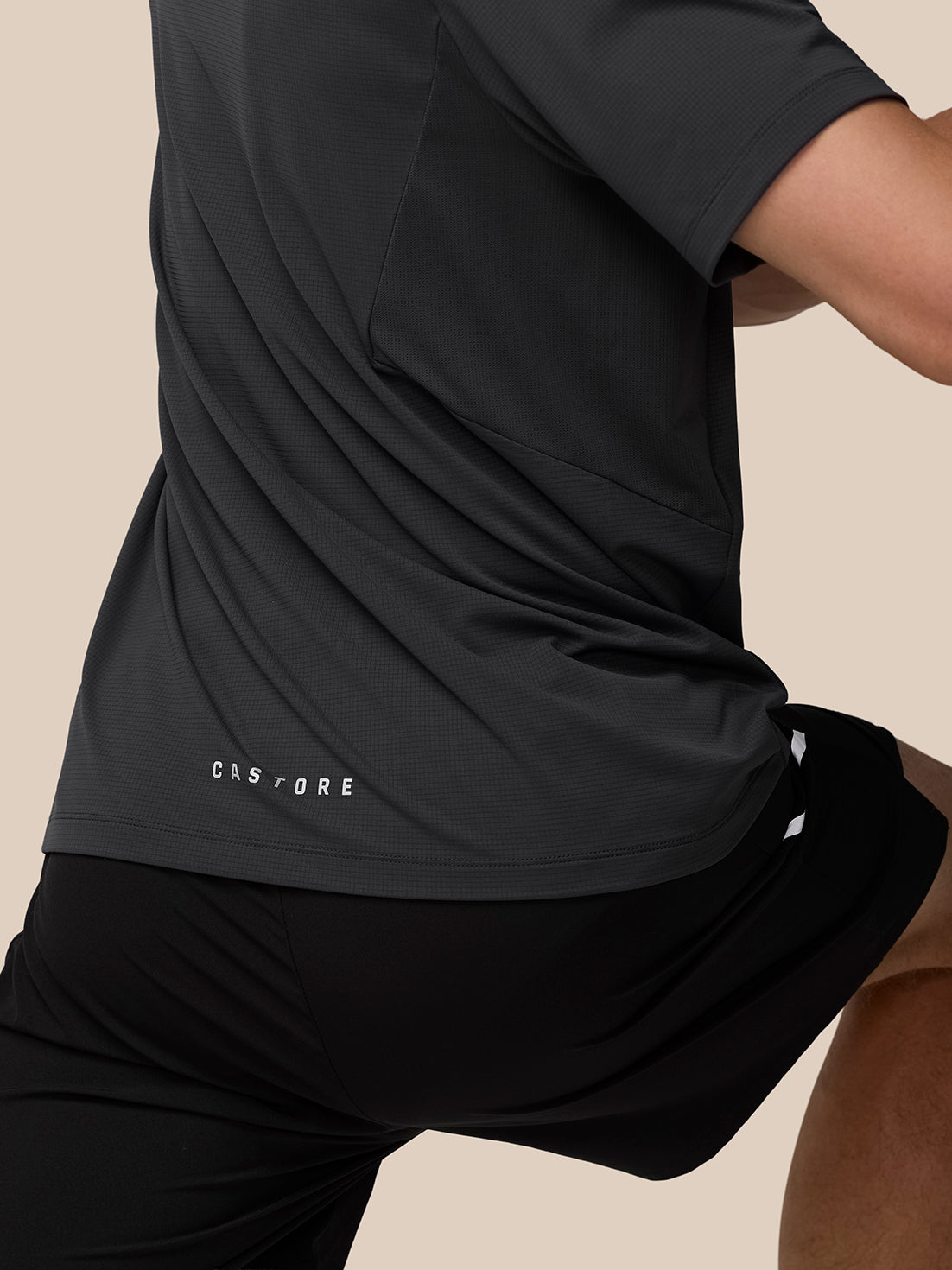 Apex Training T-Shirt - Gunmetal/Silver Reflective