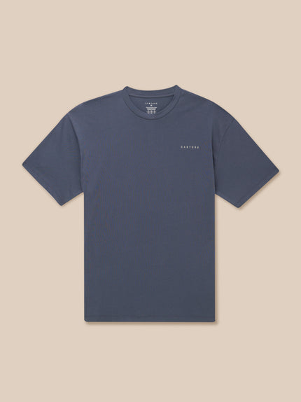 Flex Cotton T-Shirt- Pewter/Alloy