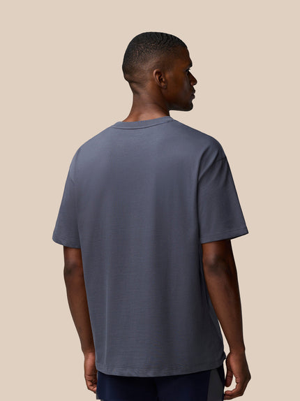 Flex Cotton T-Shirt- Pewter/Alloy
