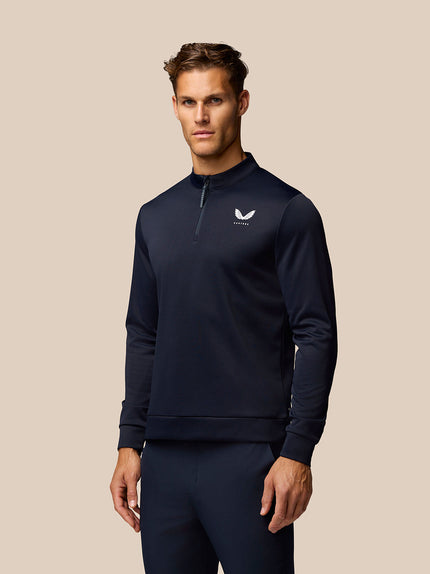 Golf Club Classic 1/4 Zip Top - Midnight Navy