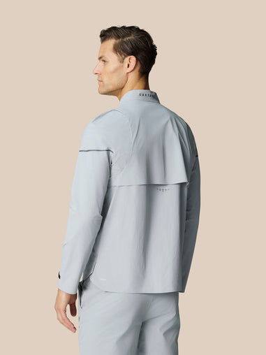 Golf Pinnacle LVS Woven Jacket - Mid Grey