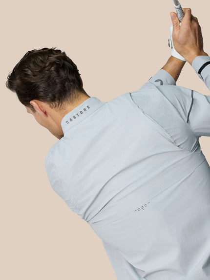 Golf Pinnacle LVS Woven Jacket - Mid Grey