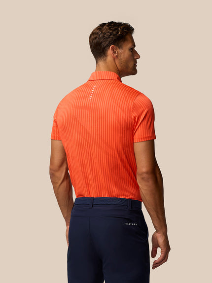 Golf Pinnacle Glow Polo - Bright Orange