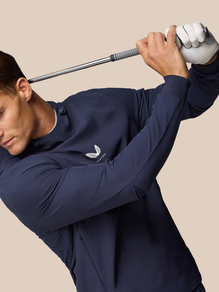 Golf Pinnacle Performance Hoodie - Midnight Navy