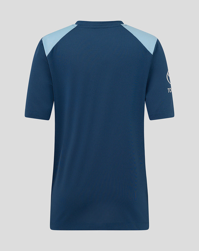 Junior 26/27 Training Short Sleeve T-Shirt - Blue
