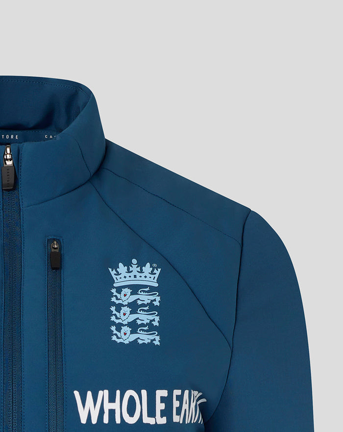 Womens 26/27 Training Thermal Jacket in Ensign Blue with England crest on the chest