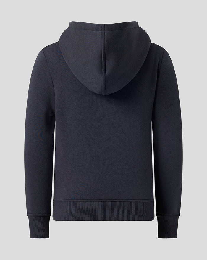 Junior 26/27 Essentials Crest Ovverhead Hoodie - Navy