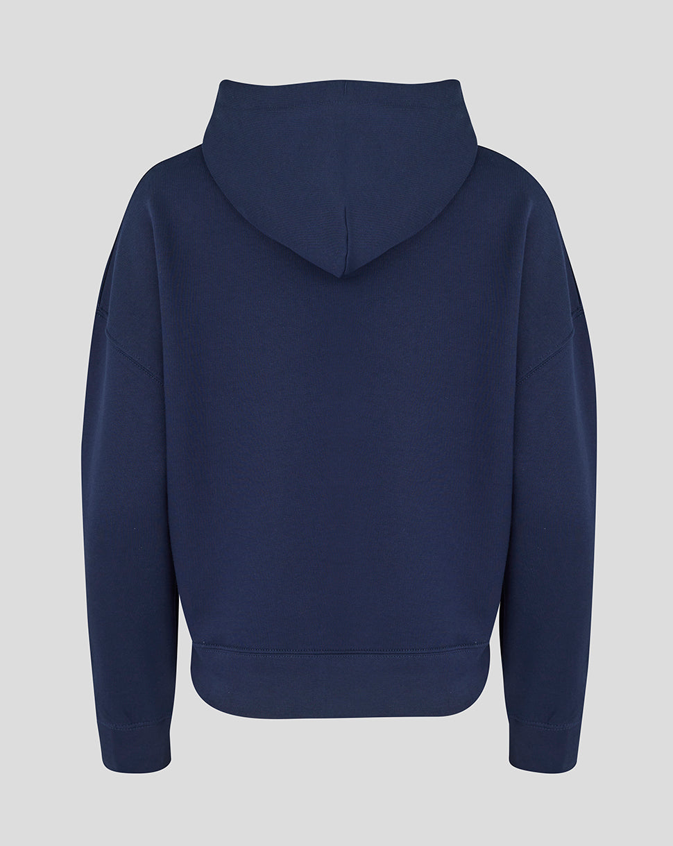 Womens 26/27 Large Wings Hoodie - Navy