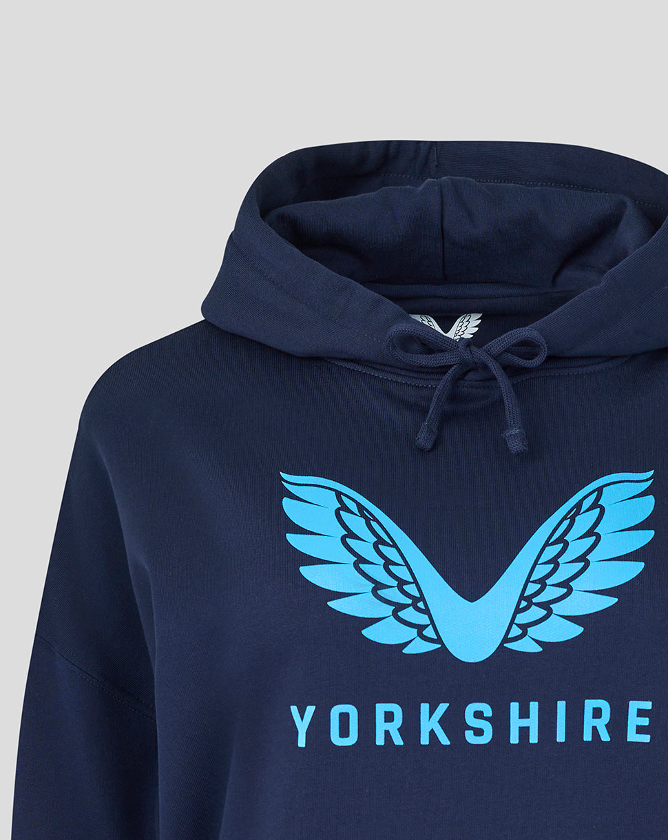Womens 26/27 Large Wings Hoodie - Navy