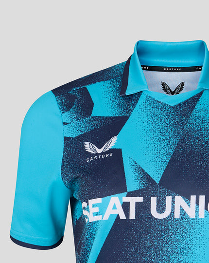 Womens 26/27 ODI Short Sleeve Jersey - Aqiarius