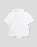 Back view of white ECB Infant 25/26 Test Replica short sleeve shirt