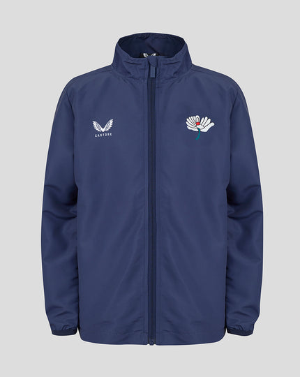 Junior 26/27 Woven Pre Match Jacket - Peacoat