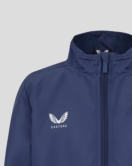 Junior 26/27 Woven Pre Match Jacket - Peacoat