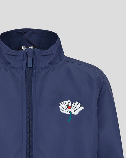 Junior 26/27 Woven Pre Match Jacket - Peacoat