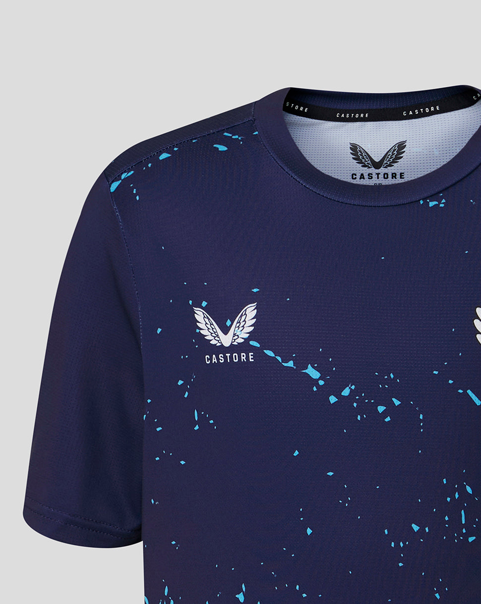 Junior 26/27 Short Sleeve Performance T-Shirt - Peacoat