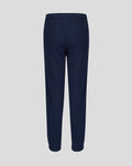 Back view of navy Junior 26/27 joggers with rear welt pockets and elastic cuffs.