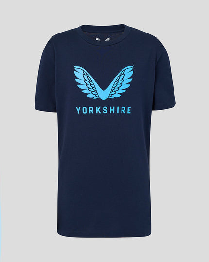 Junior 26/27 Large Wings T-Shirt - Navy