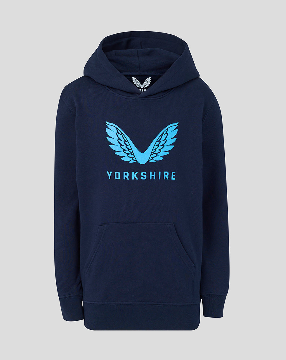 Junior 26/27 Large Wings Hoodie - Navy