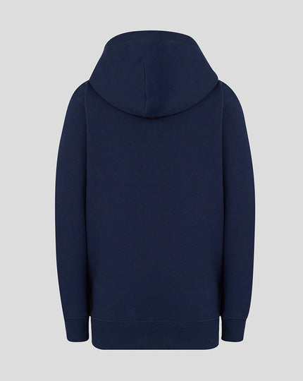 Junior 26/27 Large Wings Hoodie - Navy