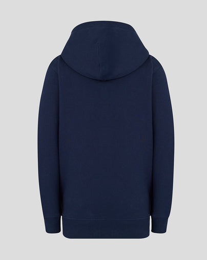 Junior 26/27 Large Wings Hoodie - Navy