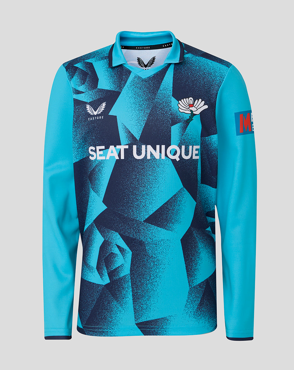 Junior 26/27 ODI Long Sleeve Jersey - Aqiarius