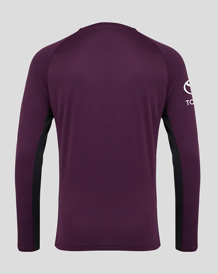 Mens 25/26 England Cricket Pro Training Long Sleeve T-Shirt