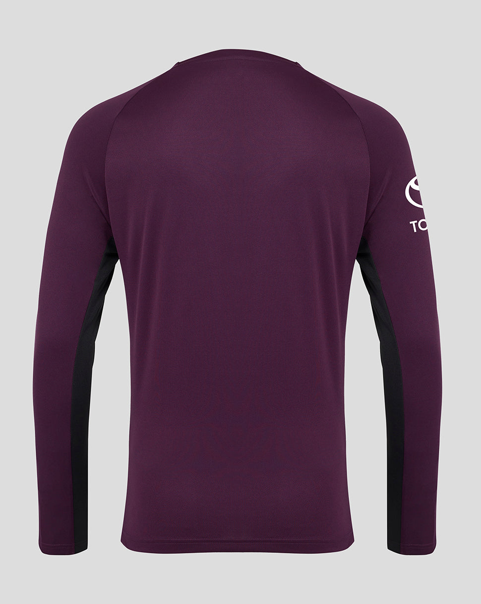 Mens 25/26 England Cricket Pro Training Long Sleeve T-Shirt
