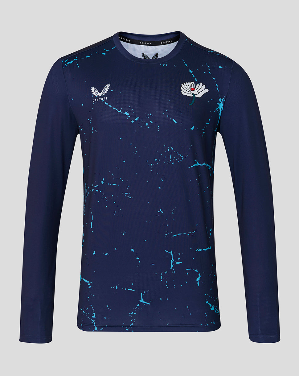 Mens 26/27 Long Sleeve Performance T-Shirt - Peacoat