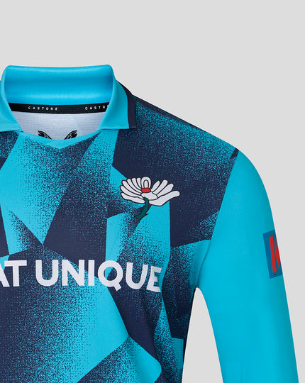 Mens 26/27 ODI Long Sleeve Jersey - Aqiarius
