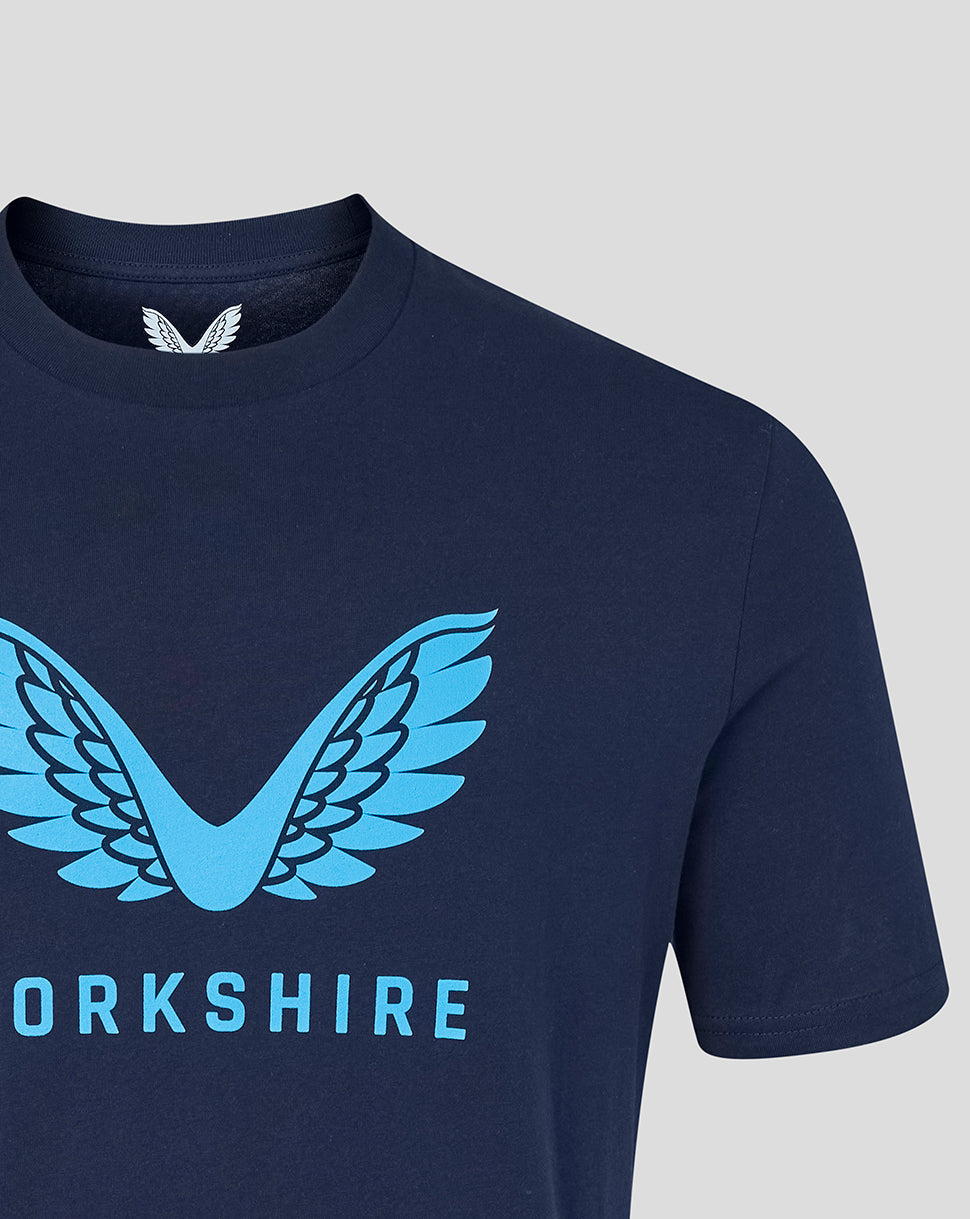 Adults 26/27 Large Wings T-Shirt - Navy