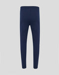 Back view of navy Adults 26/27 Joggers with an elastic waistband and ribbed cuffs.
